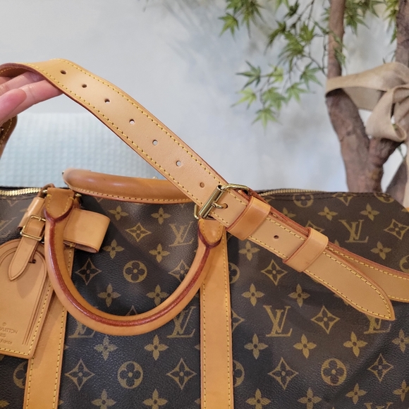 ❤Authentic LV Keepall 50 Bandouliere Travel Bag Monogram - Picture 8 of 16